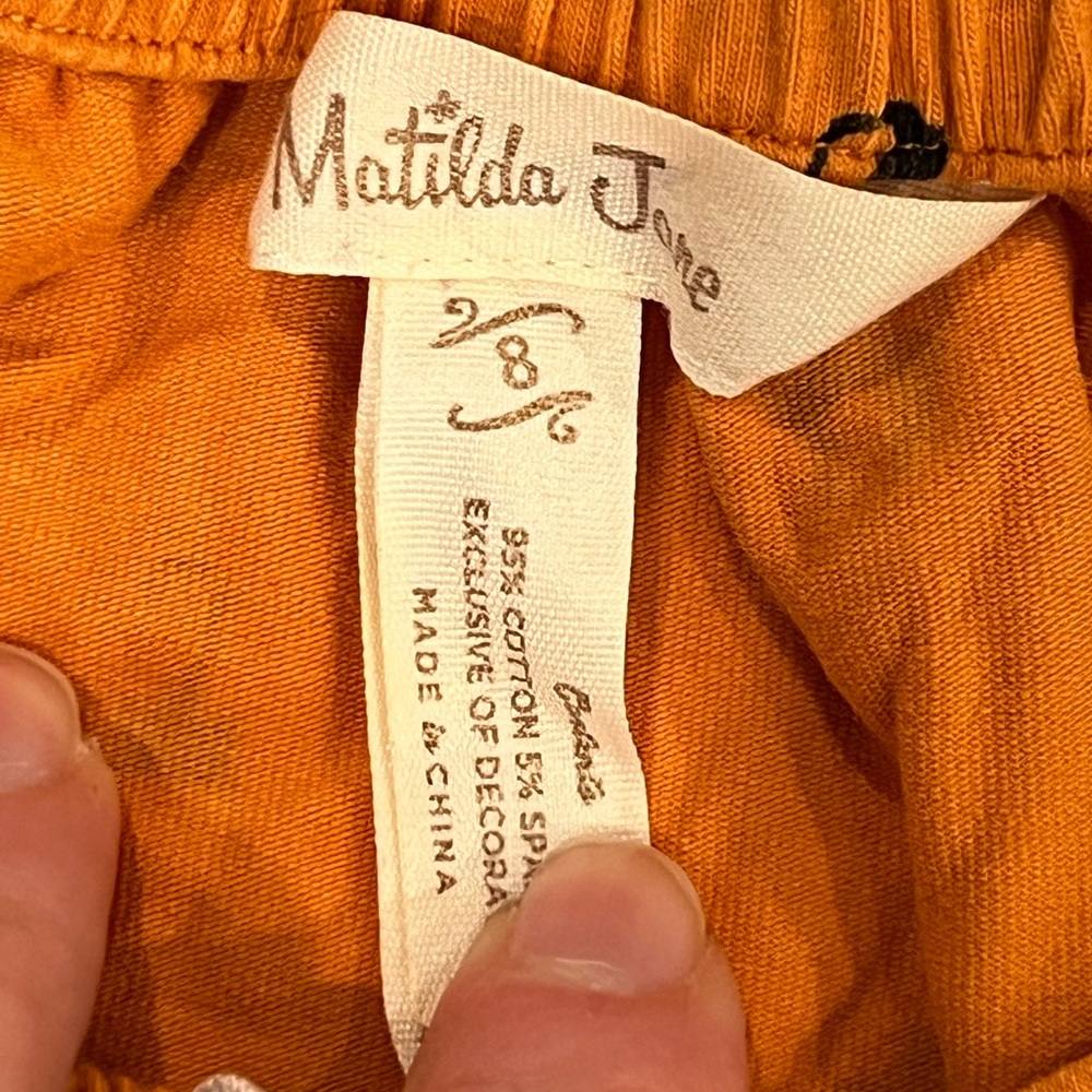 Matilda Jane Vibrant Orange Dress - Picture 2 of 3